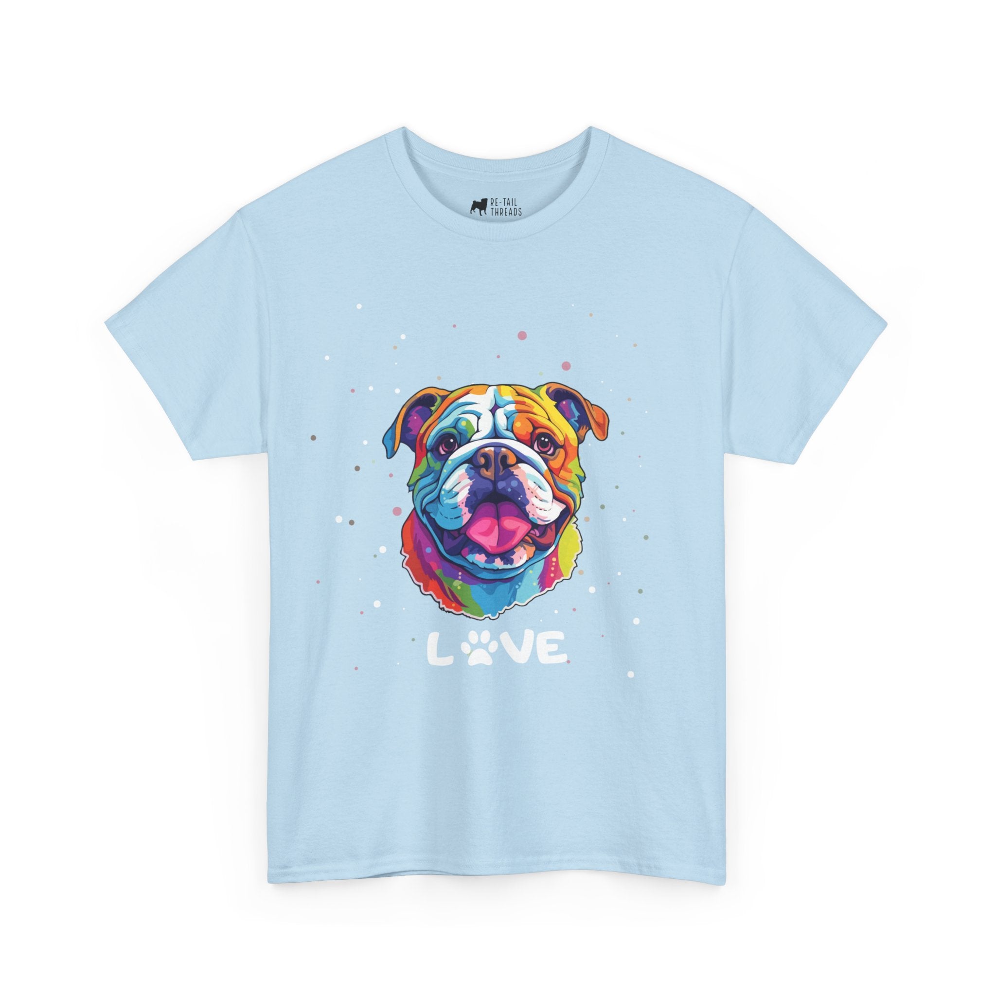 Dog T-Shirt: English Bulldog Love #1