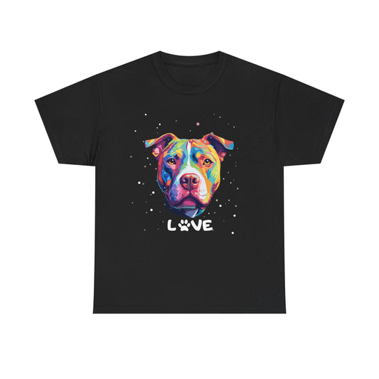 Dog T-Shirt: Pitbull Love #2