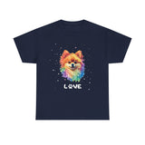 Dog T-Shirt: Pomeranian Love