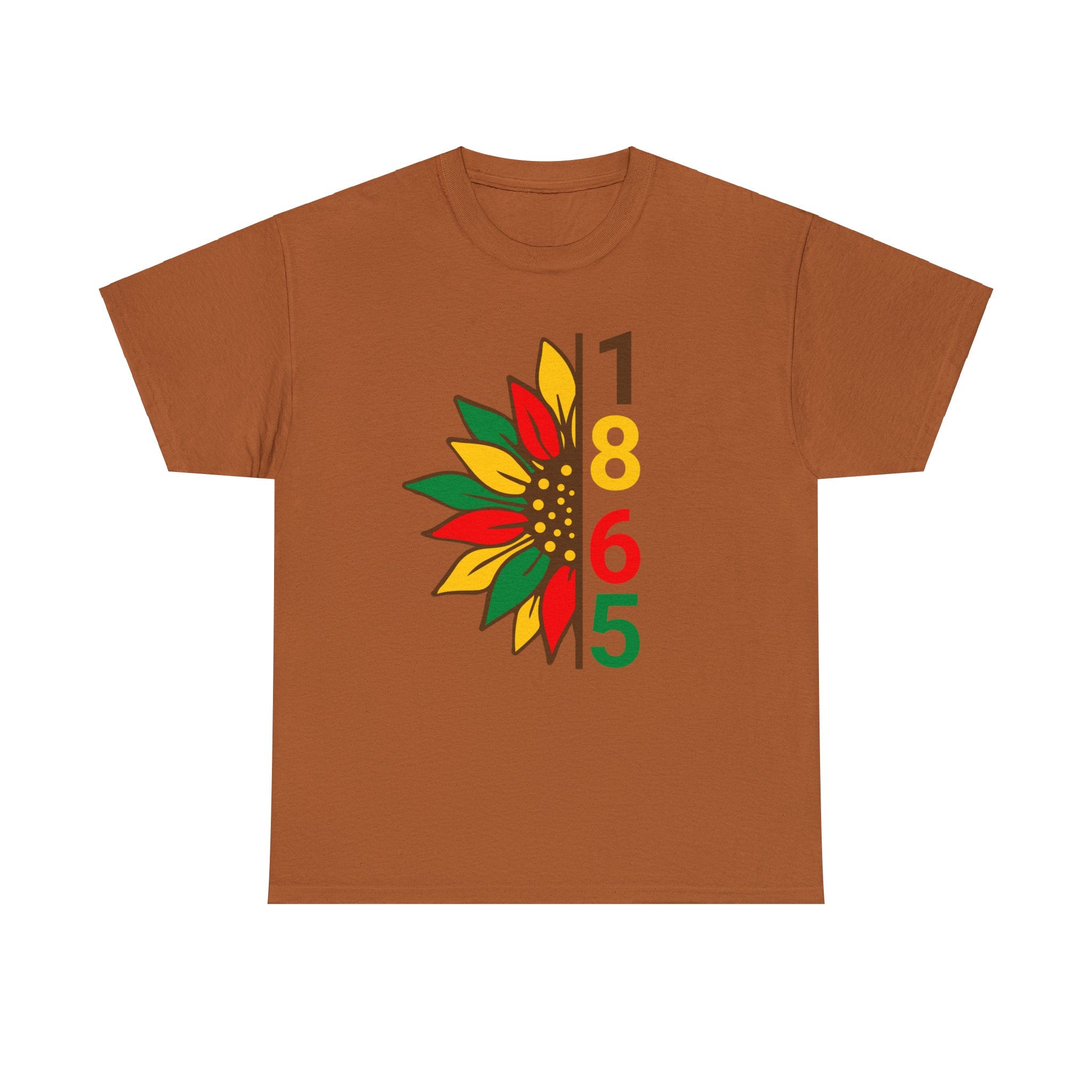 Juneteenth T-Shirt: 1865 Flower