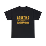 Funny T-Shirt: Adulting Loading