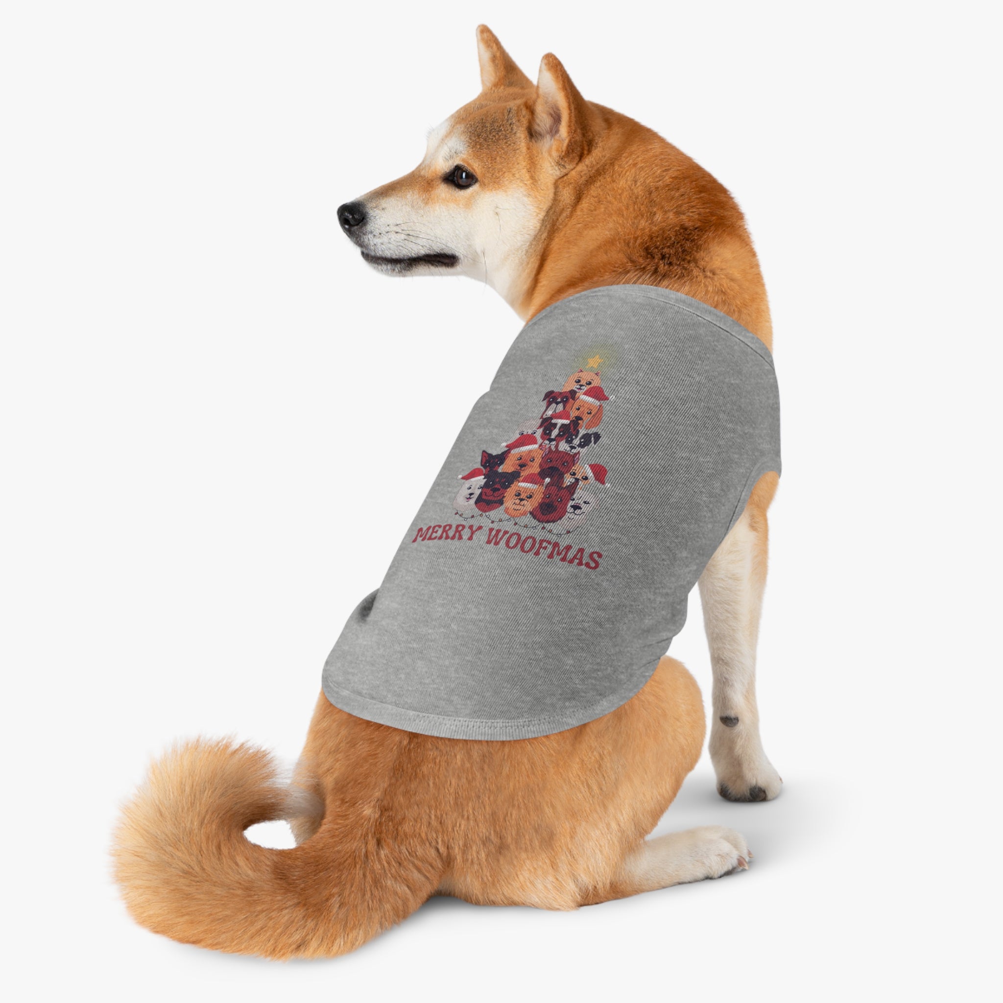 Christmas Pet Shirt: Merry Woofmas Dogs