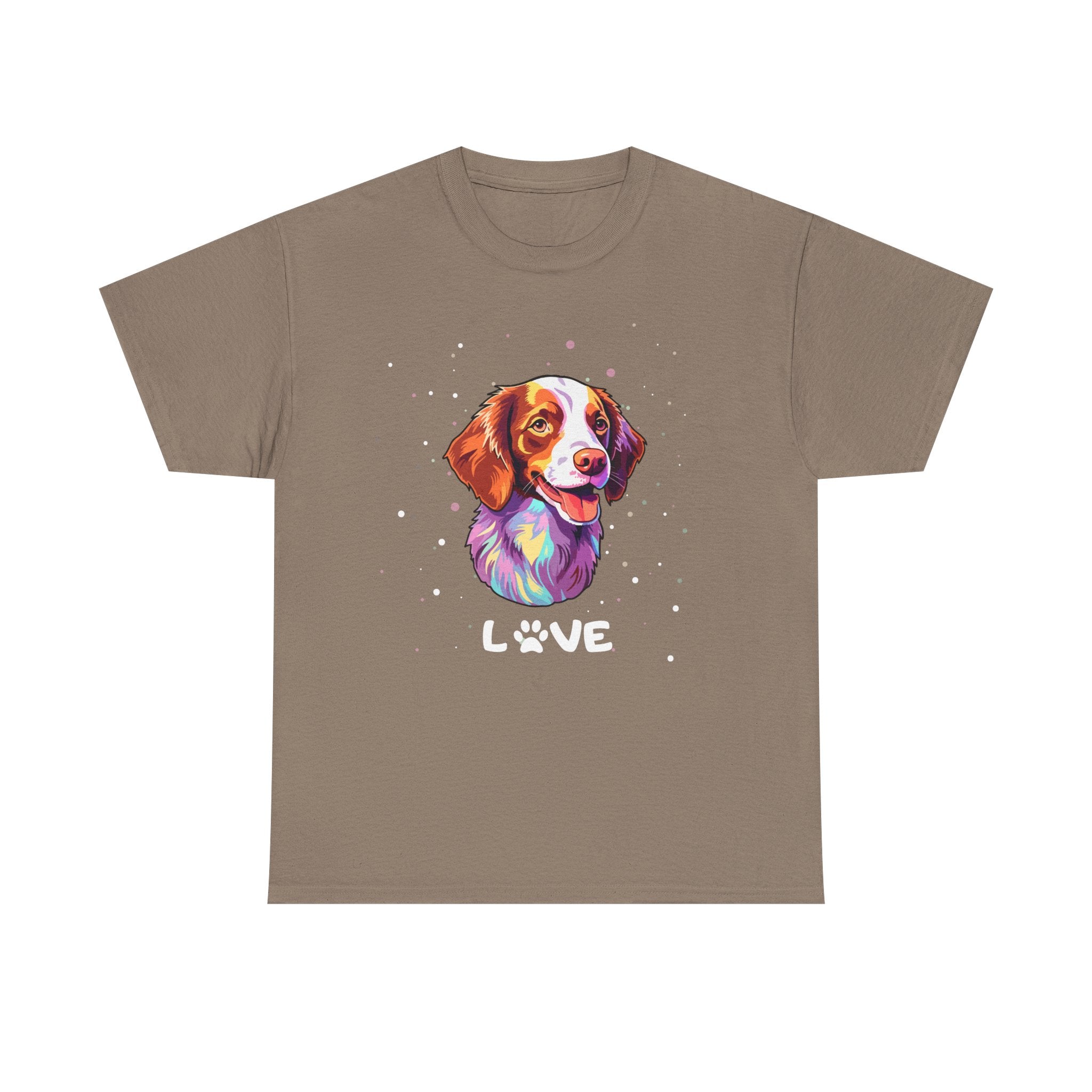 Dog T-Shirt: Brittany Spaniel Love