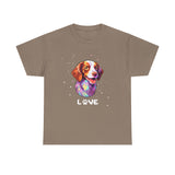 Dog T-Shirt: Brittany Spaniel Love
