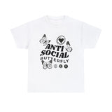 Funny T-Shirt: Anti-Social Butterfly