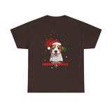 Christmas T-Shirt: Santa Hat Jack Russell Terrier