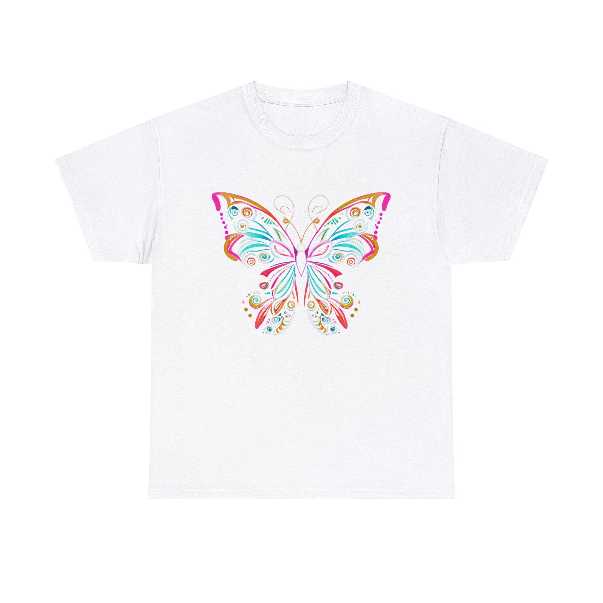 Summer T-Shirt: Colorful Butterfly