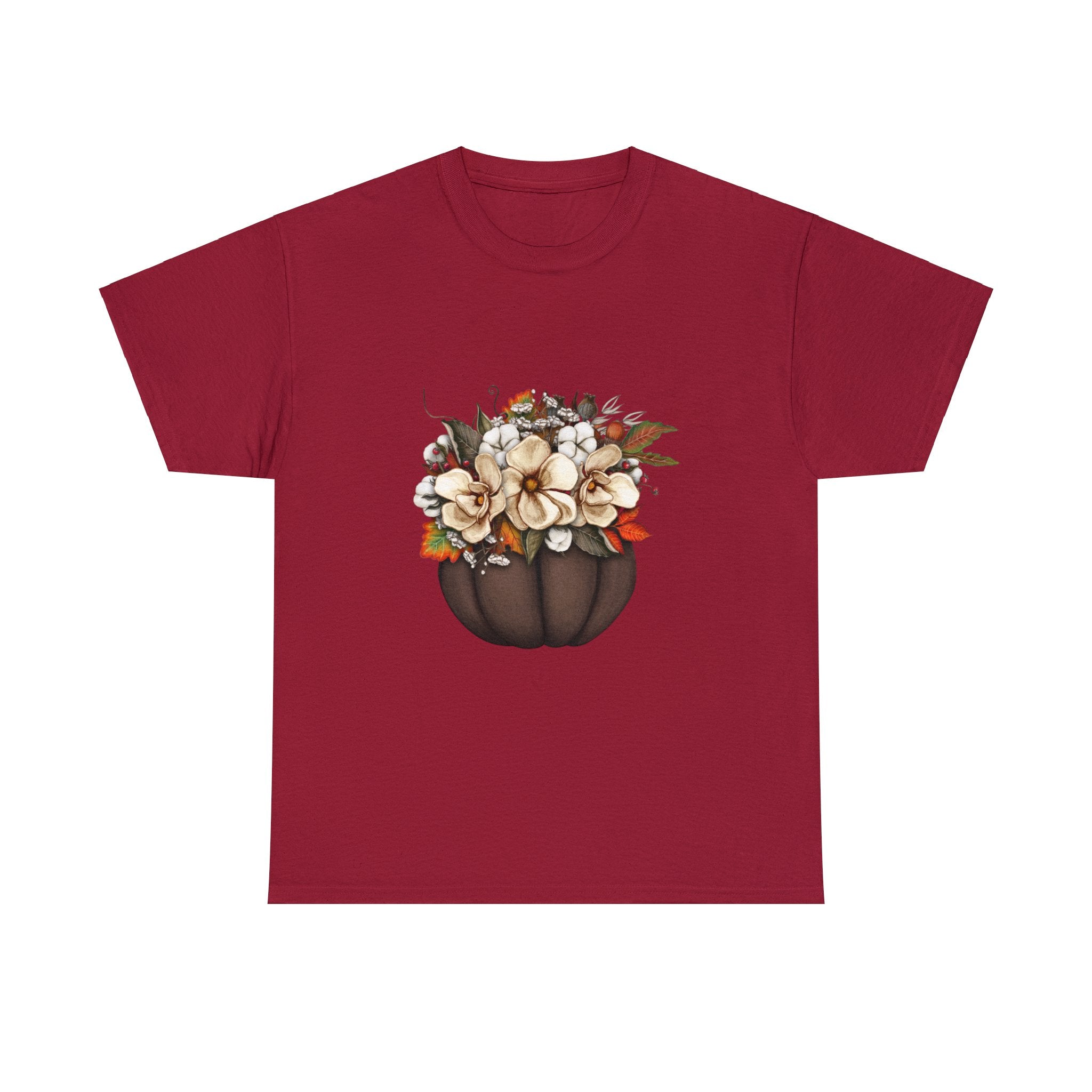 Halloween T-Shirt: Fall Flowers