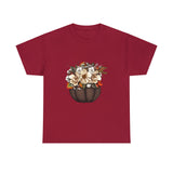 Halloween T-Shirt: Fall Flowers