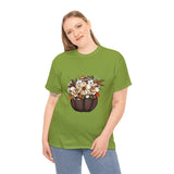 Halloween T-Shirt: Fall Flowers
