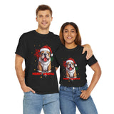 Christmas T-Shirt: English Bulldog