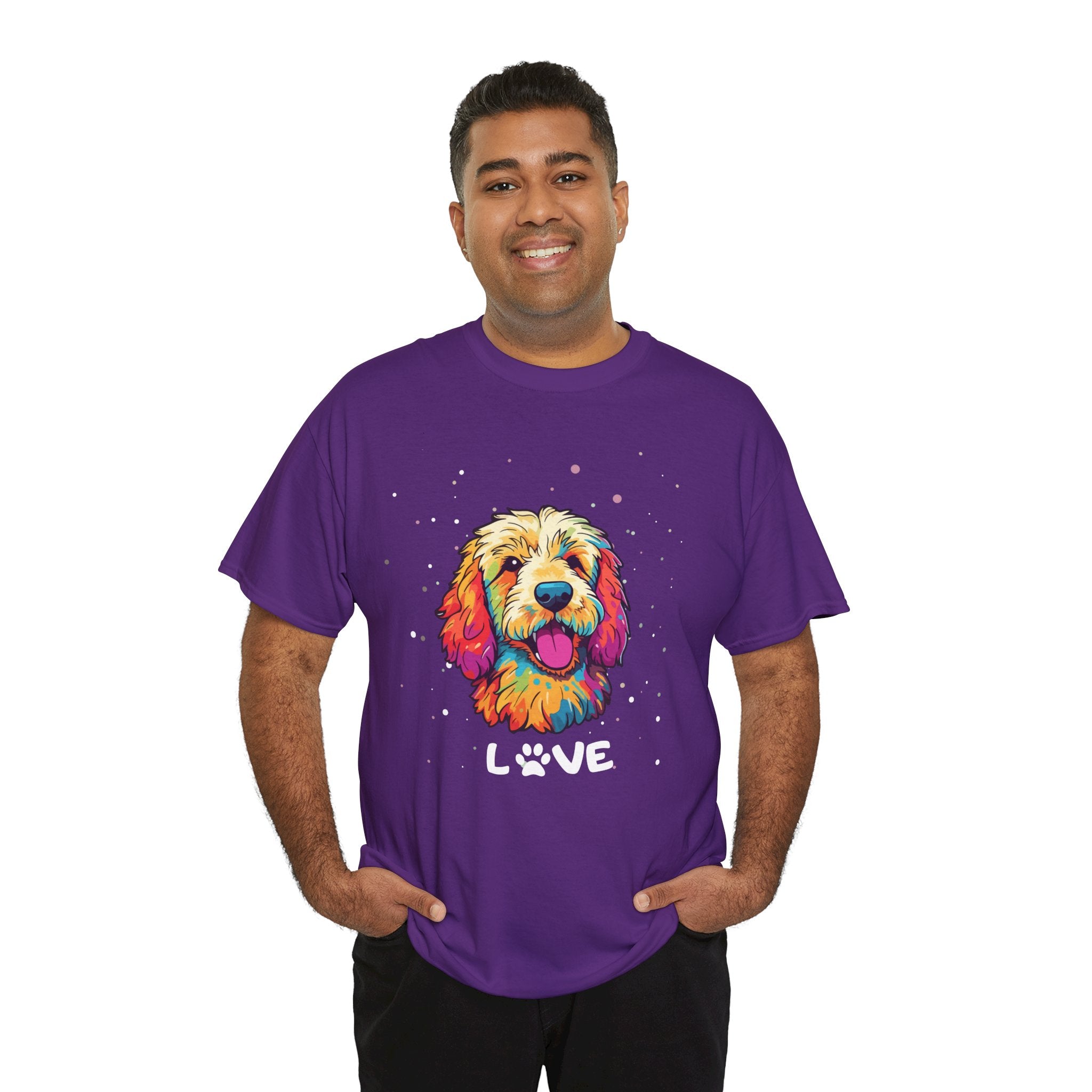 Dog T-Shirt: Goldendoodle Love