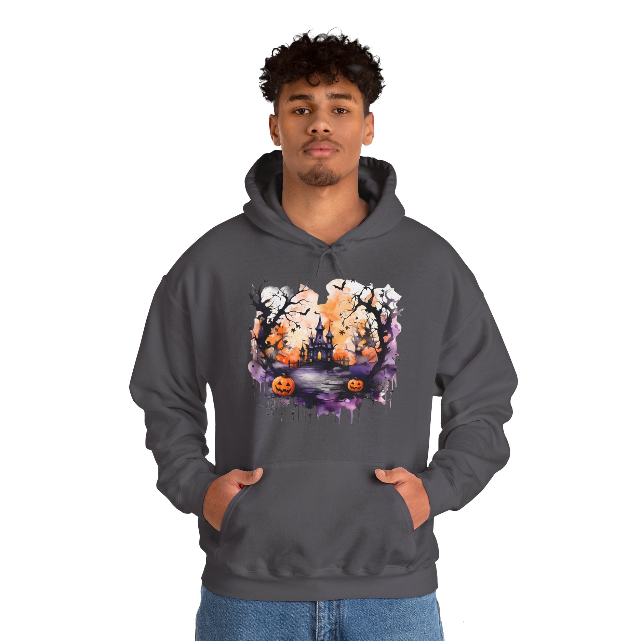 Halloween Hoodie: Haunted House