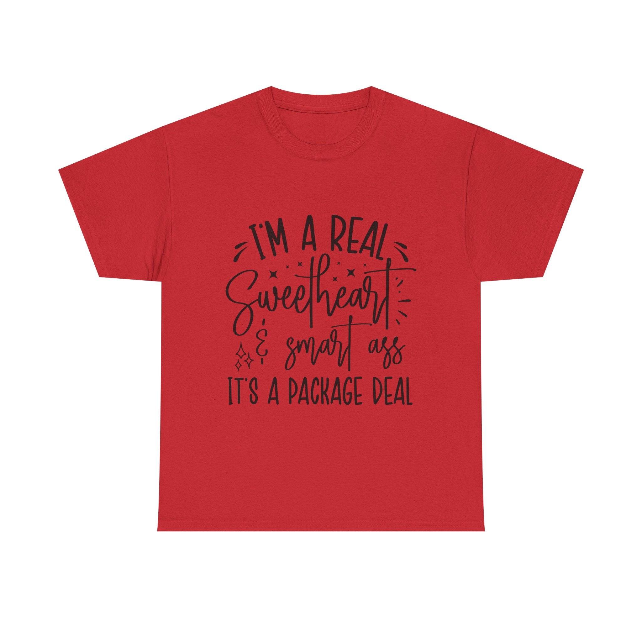 Funny T-Shirt: Sweetheart / Smart Ass