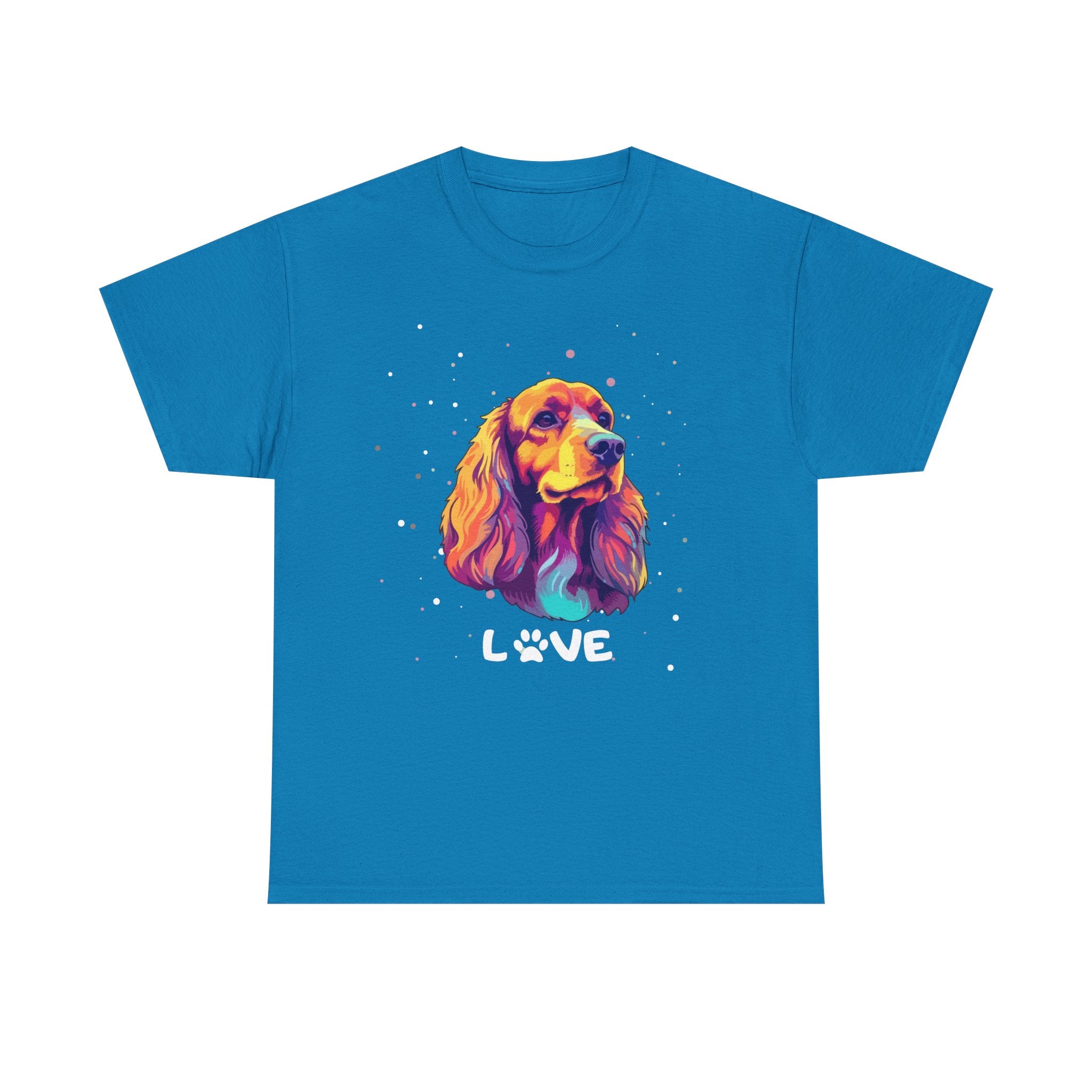 Dog T-Shirt: English Cocker Spaniel Love