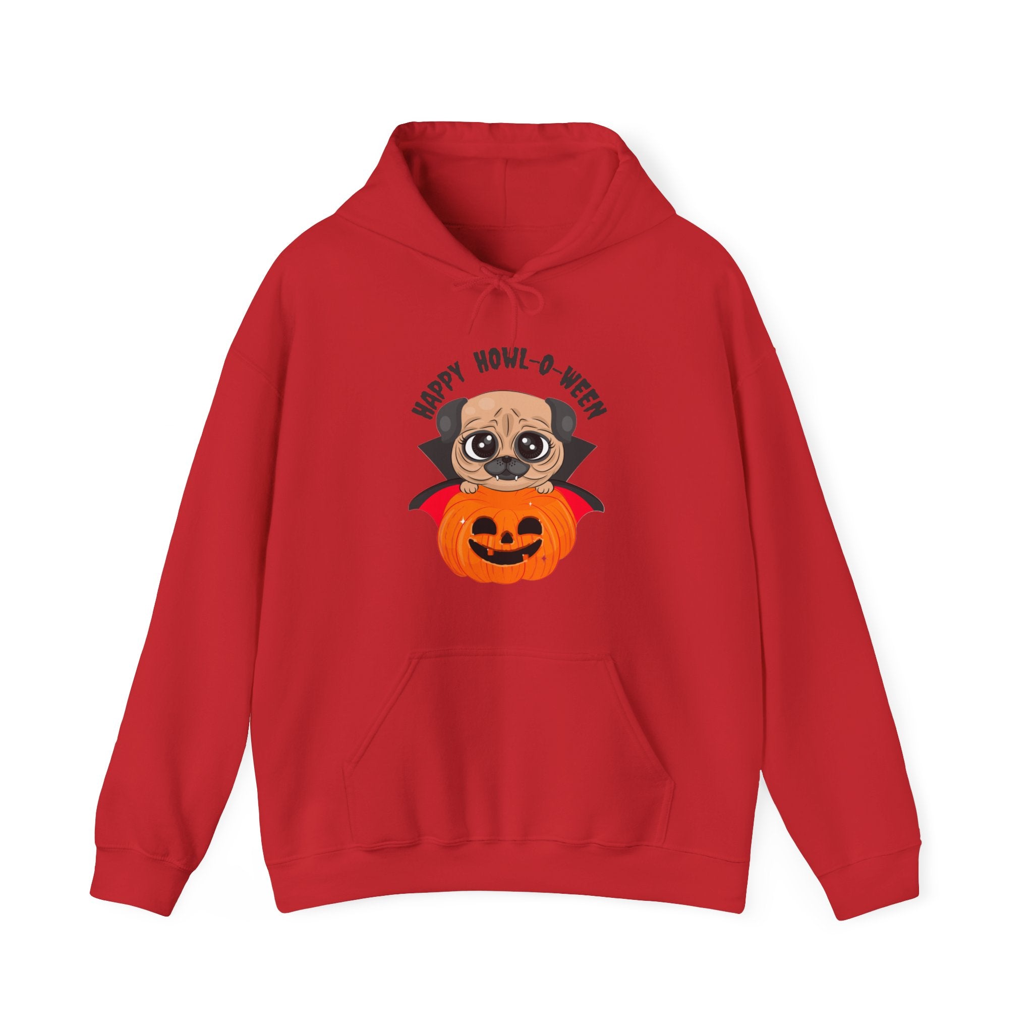 Halloween Hoodie: Pug Howl-O-Ween