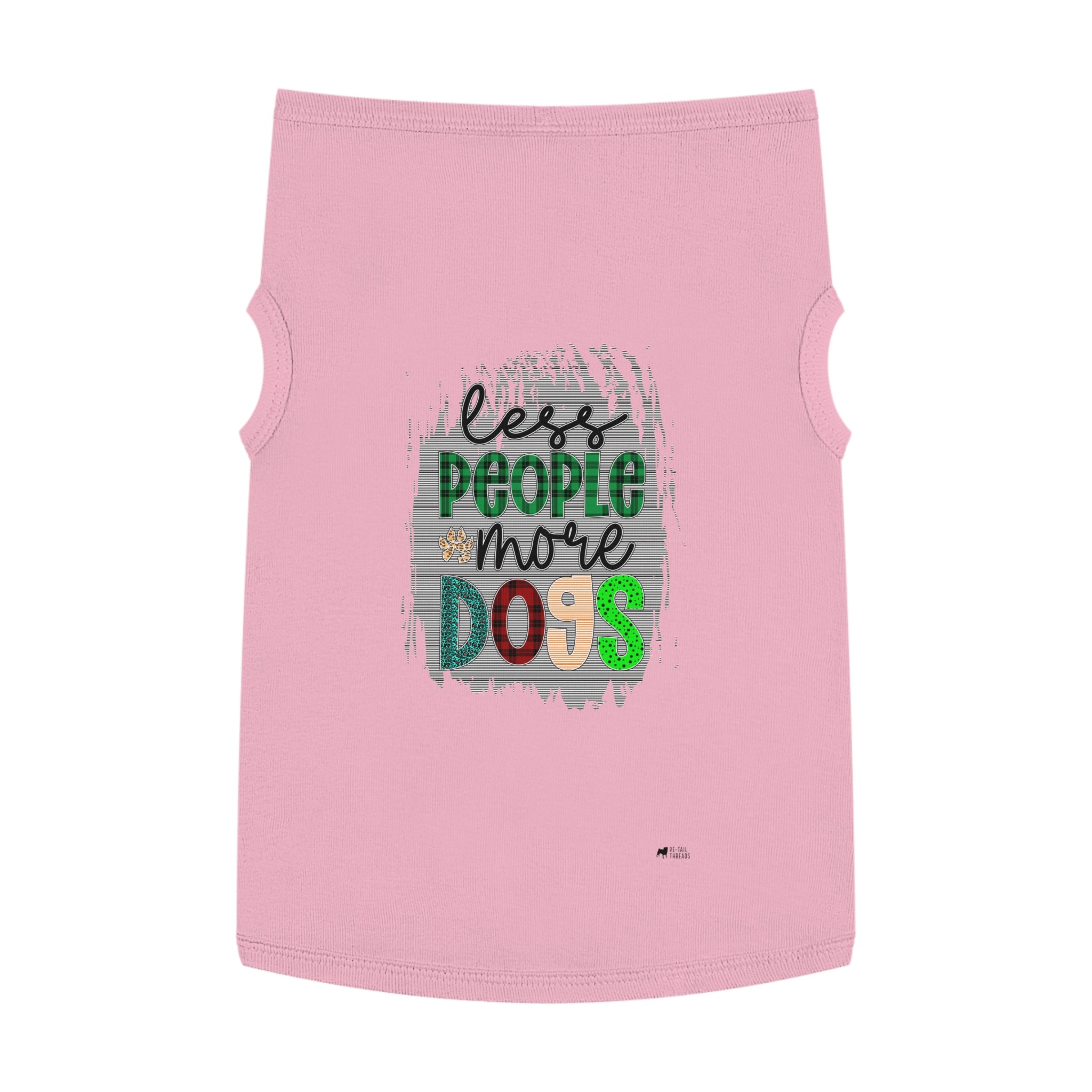 Pet Shirt: Less People More Dogs