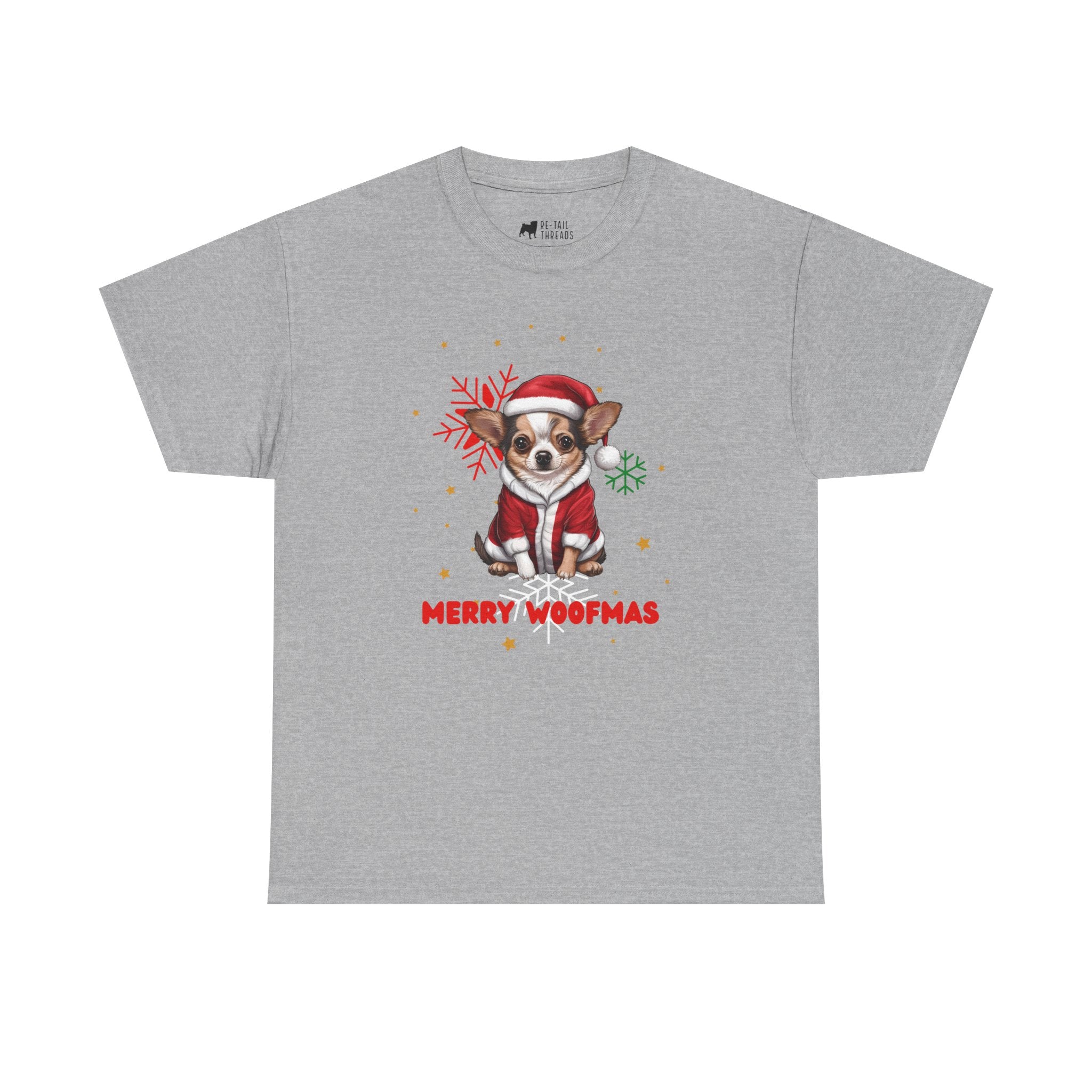 Christmas T-Shirt: Santa Hat Chihuahua