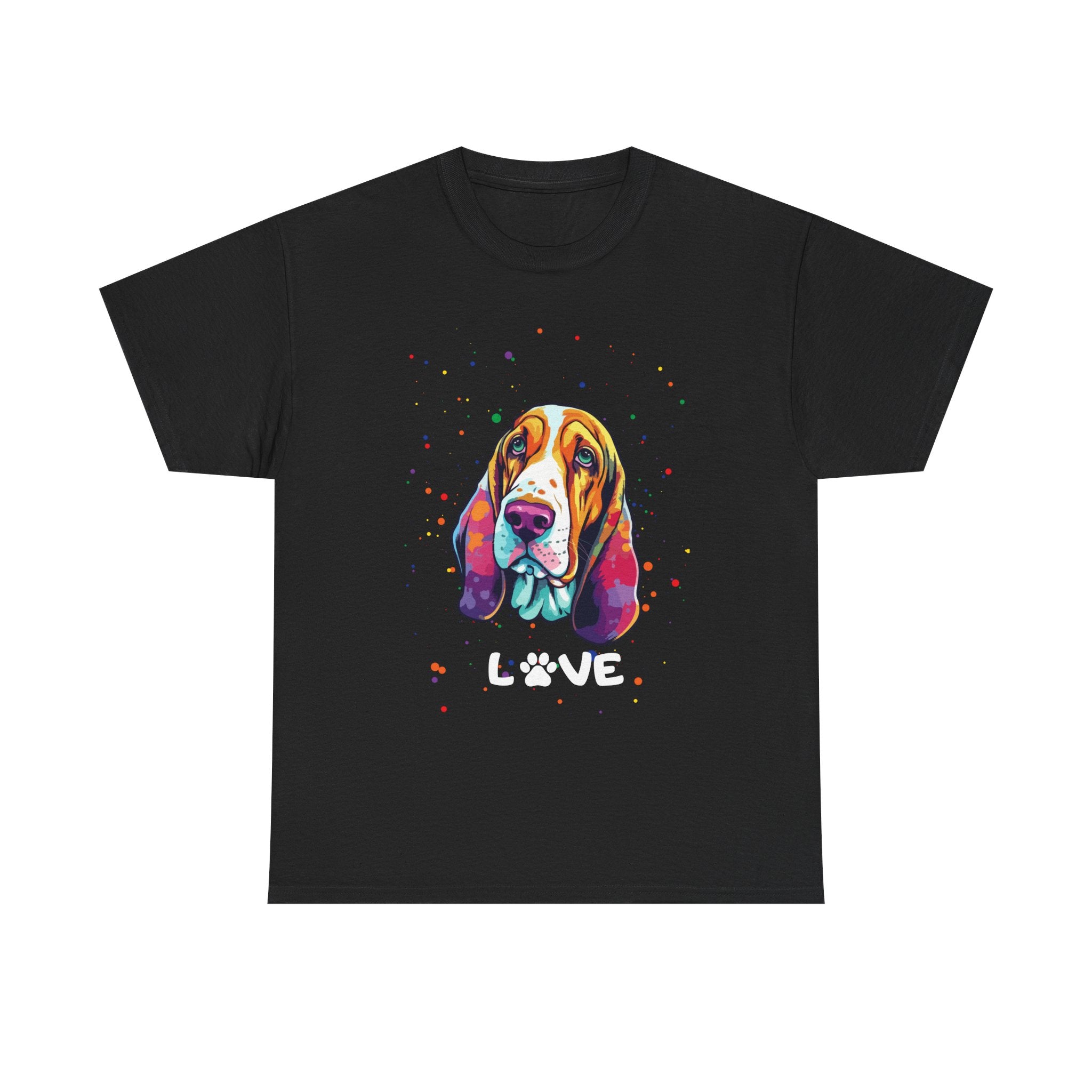 Dog T-Shirt: Bassett Hound Love