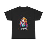 Dog T-Shirt: Bassett Hound Love
