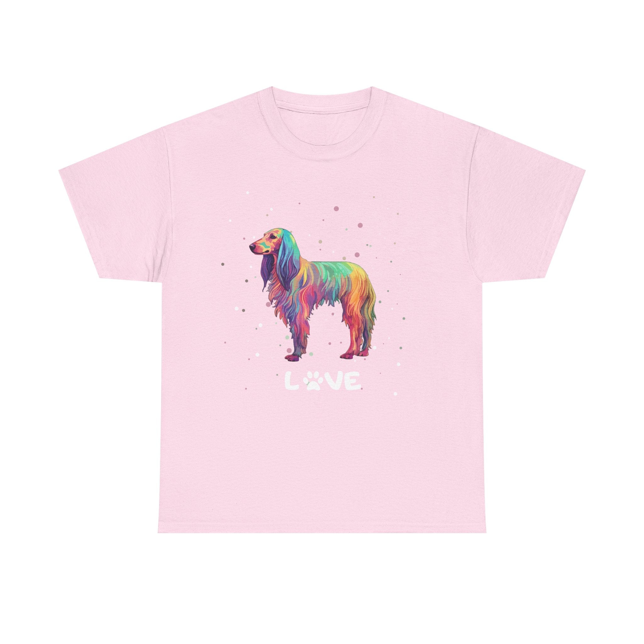 Dog T-Shirt: Afghan Hound Love