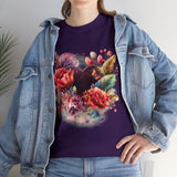 Love T-Shirt: Whimsical Heart with Roses