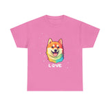 Dog T-Shirt: Shiba Inu Love
