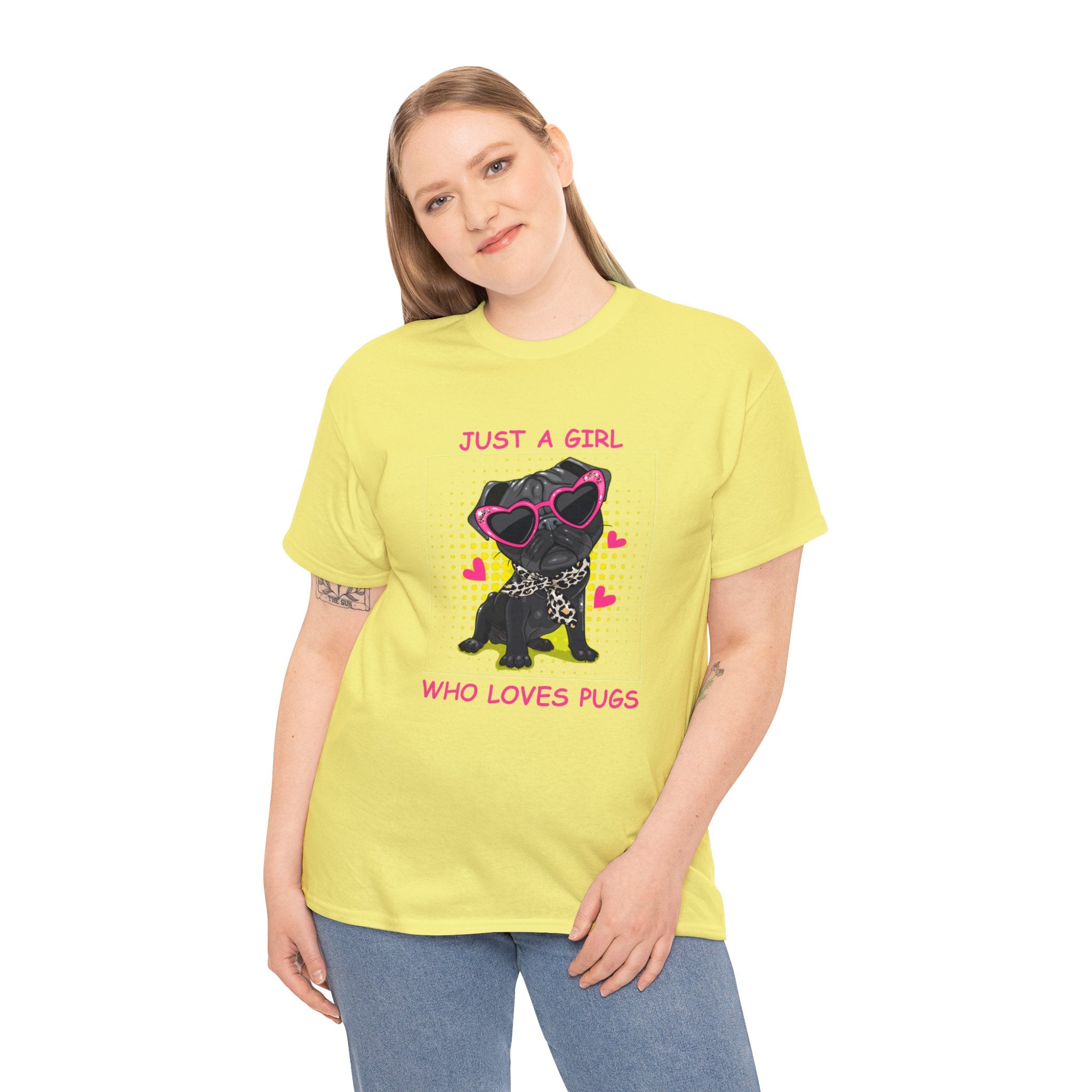 Pug T-Shirt: Just A Girl Who Loves Pugs #2