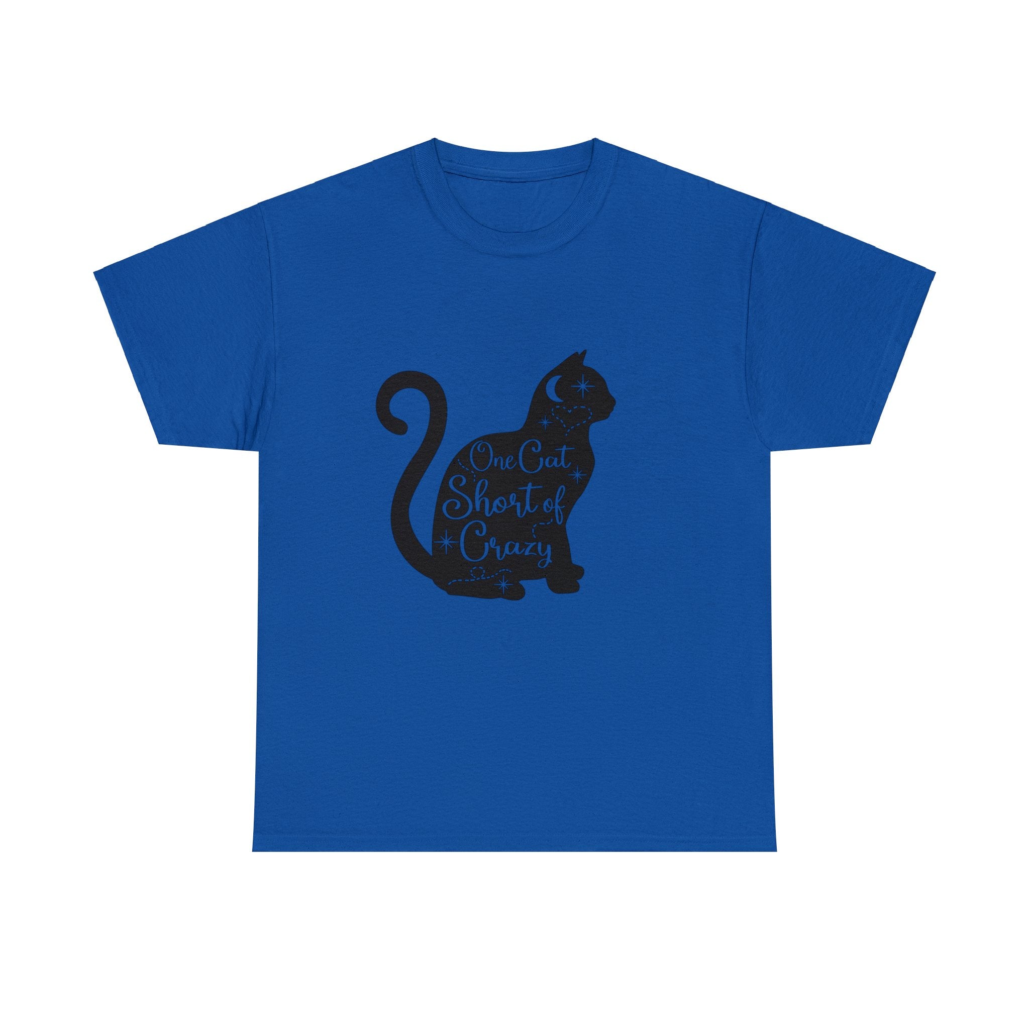 Cat T-Shirt: One Cat Short of Crazy #1