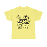 Funny T-Shirt: Anti-Social Butterfly