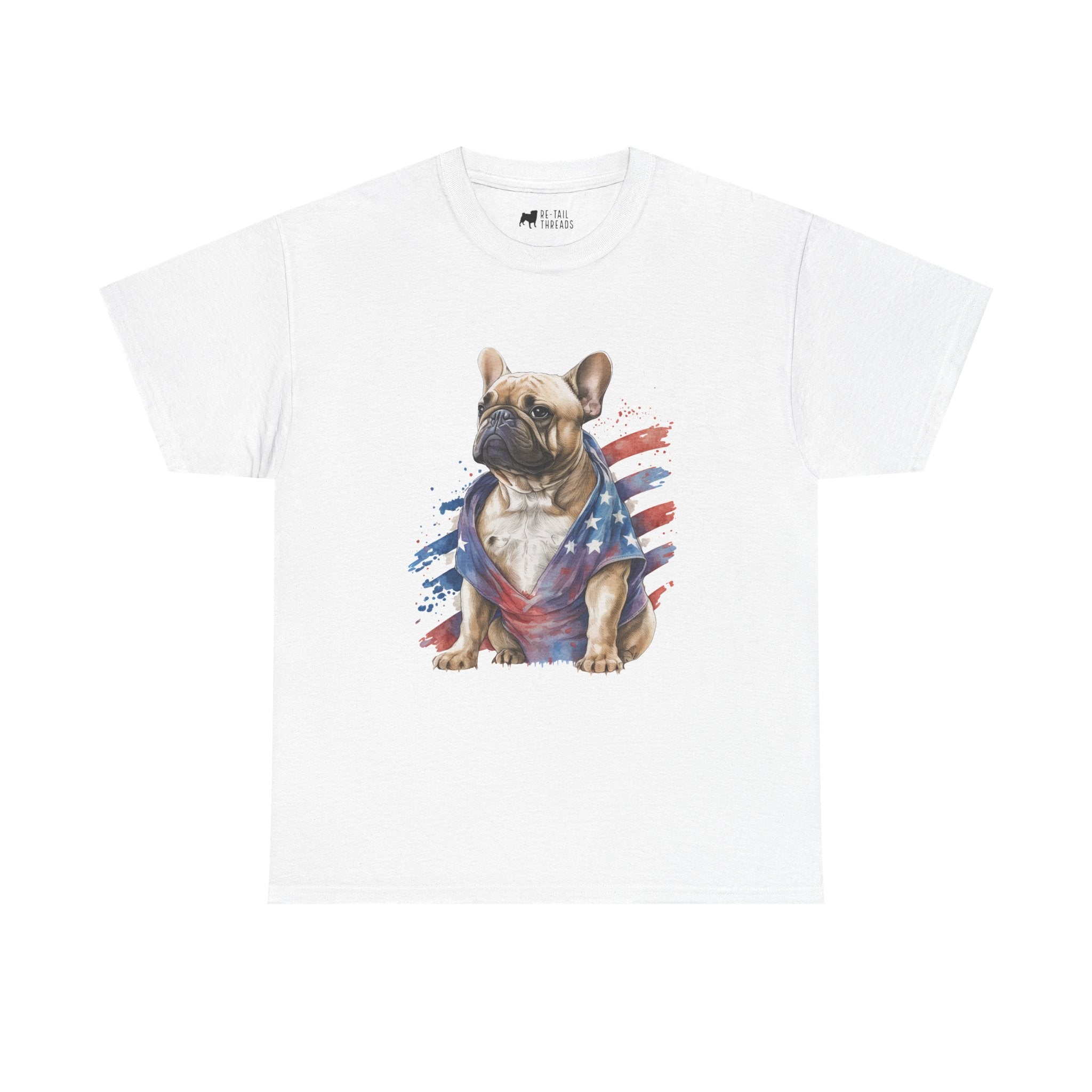 4th of July T-Shirt: Patriotic Frenchie