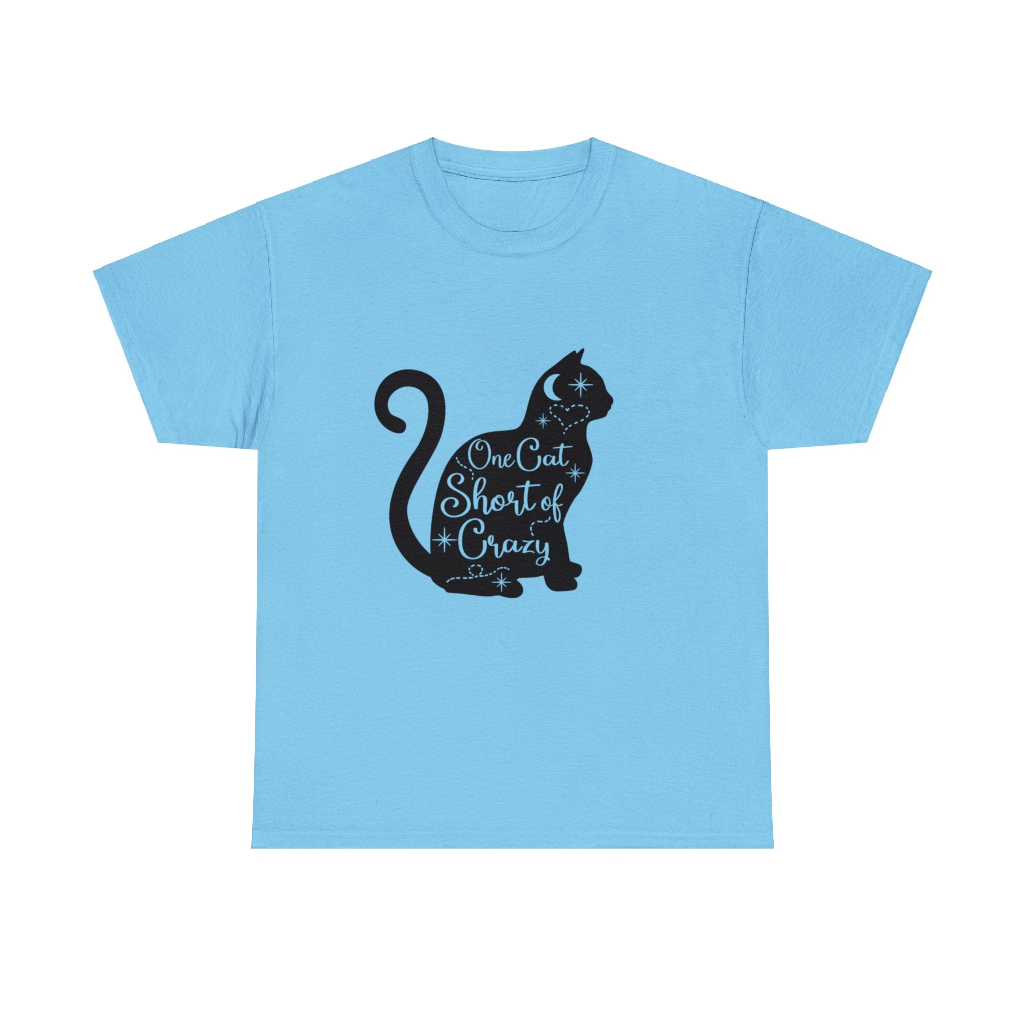 Cat T-Shirt: One Cat Short of Crazy #1