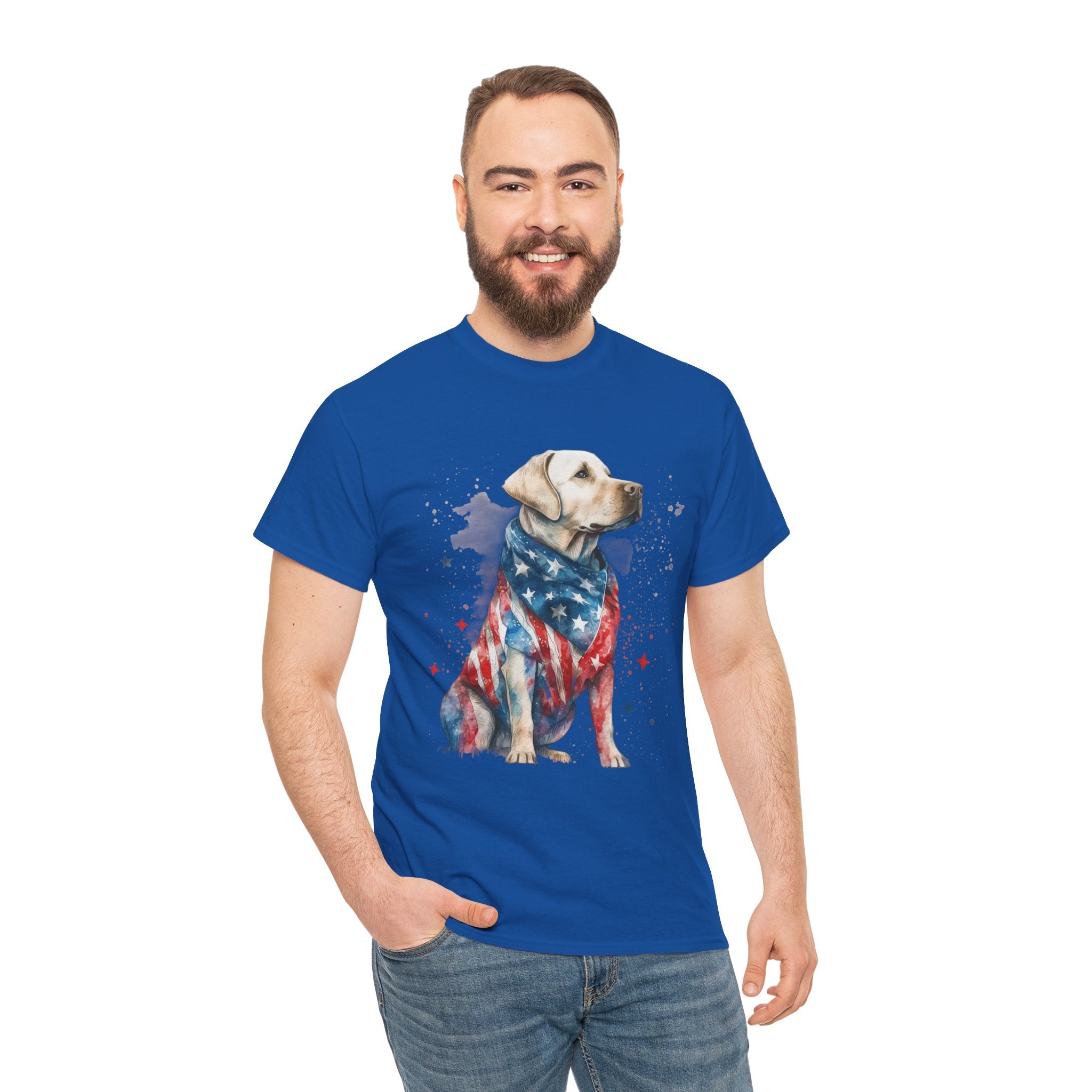 4th of July T-Shirt: Labrador Retriever