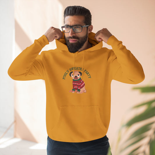 Christmas Hoodie: Pugly Sweater Party