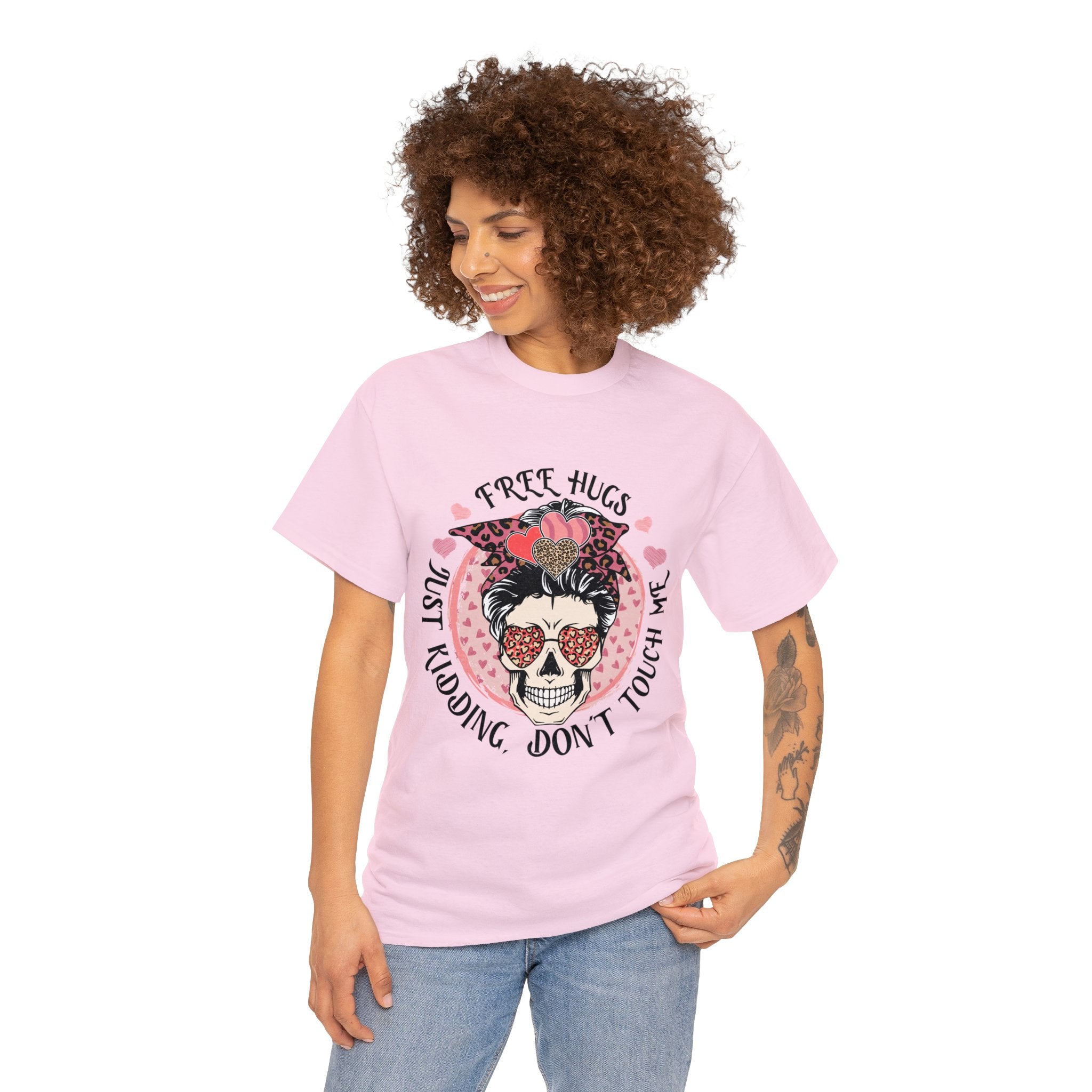 Skull T-Shirt: Skull Hugs