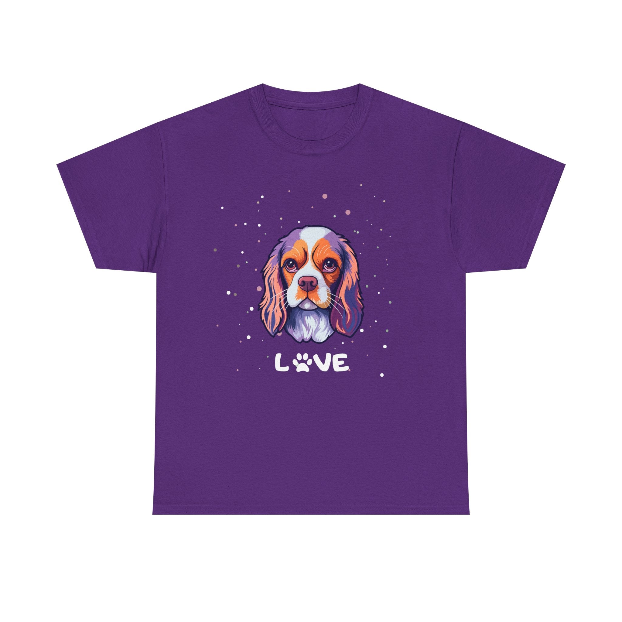 Dog T-Shirt: Cavalier King Charles Spaniel Love