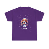 Dog T-Shirt: Cavalier King Charles Spaniel Love