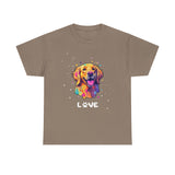 Dog T-Shirt: Golden Retriever Love
