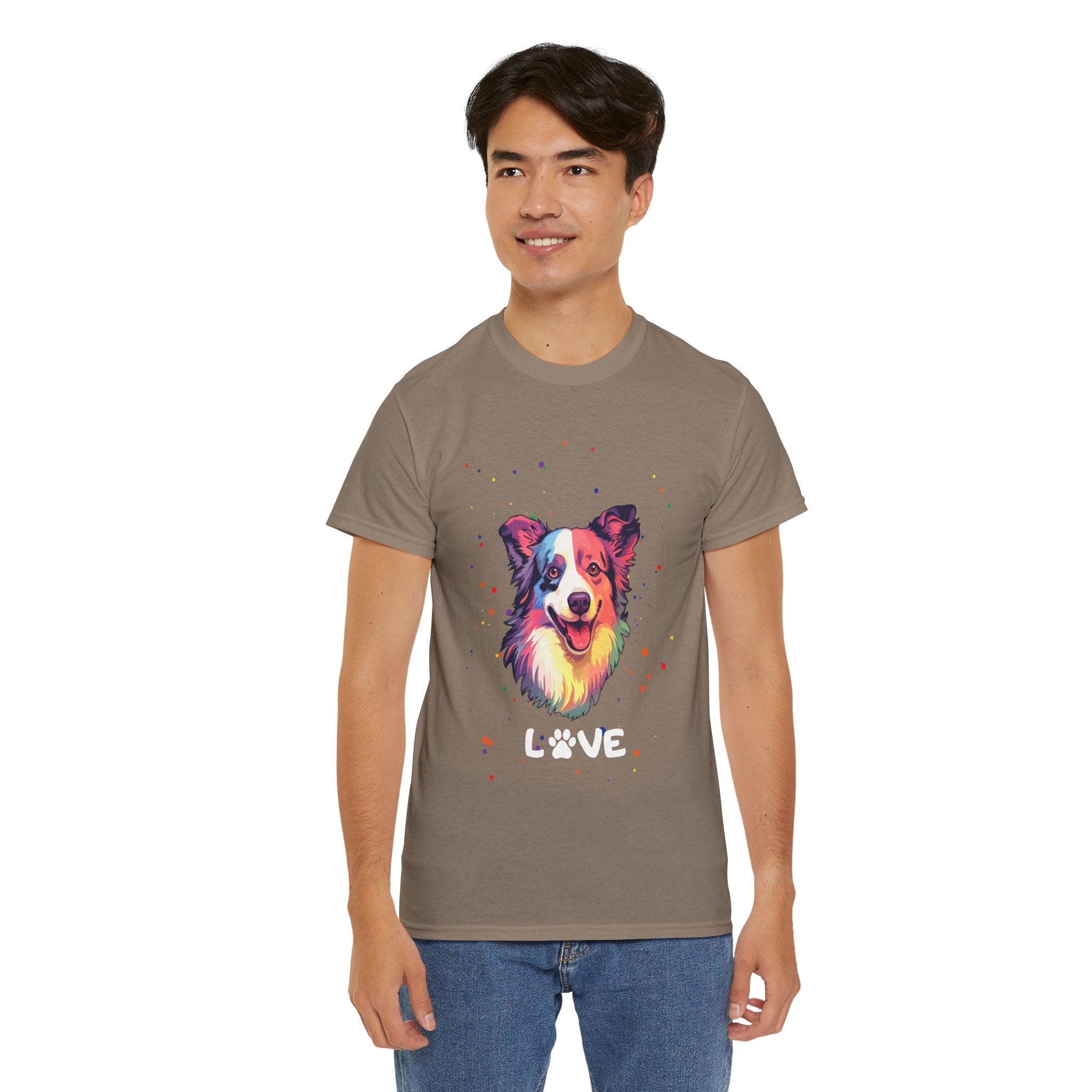 Dog T-Shirt: Border Collie Love