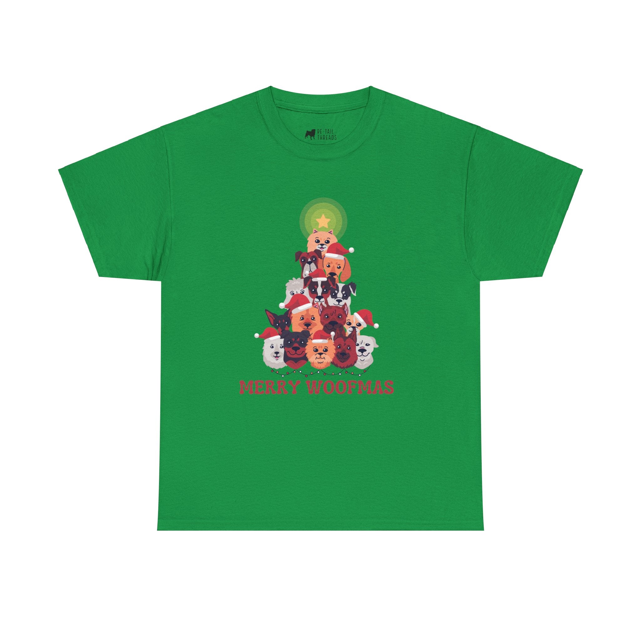Christmas T-Shirt: Merry Woofmas Dogs