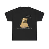 Pug T-Shirt: What The Pug Are You Looking At