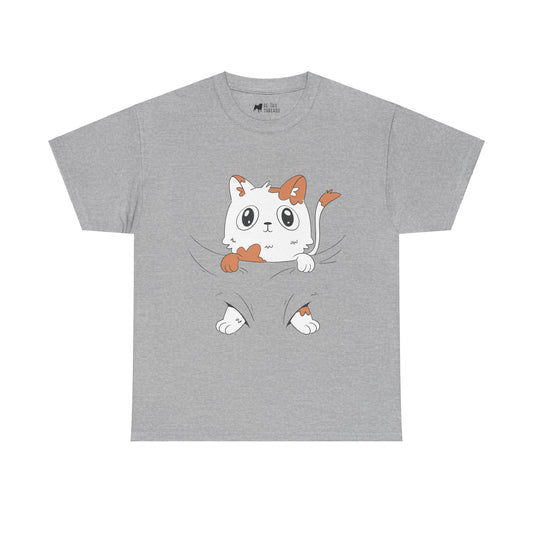 Cat T-Shirt: Cat Escaping Shirt