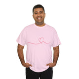 Love T-Shirt: Heart Line