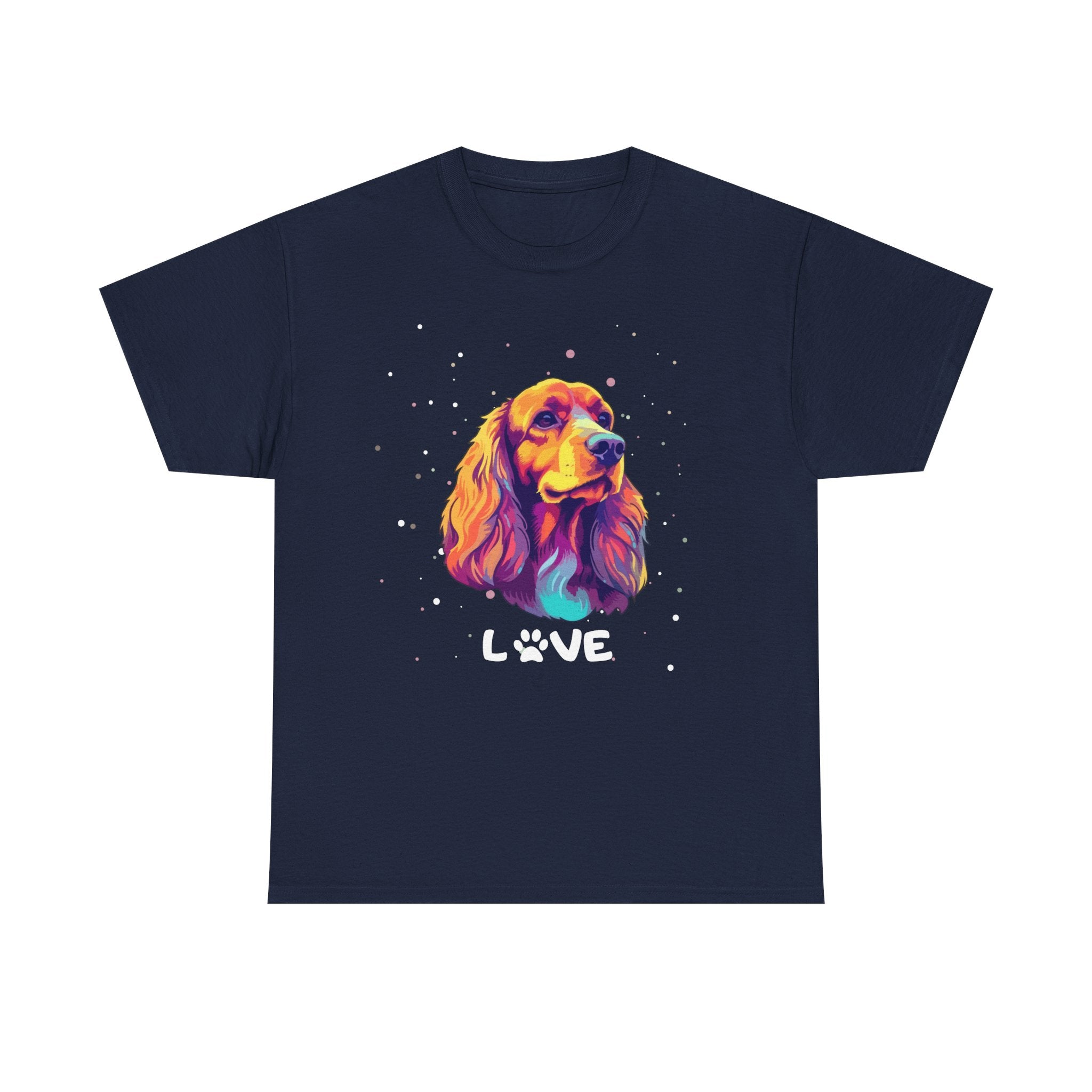 Dog T-Shirt: English Cocker Spaniel Love