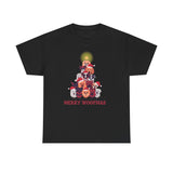 Christmas T-Shirt: Merry Woofmas Tree of Dogs