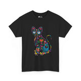 Cat T-Shirt: Colorful Cat