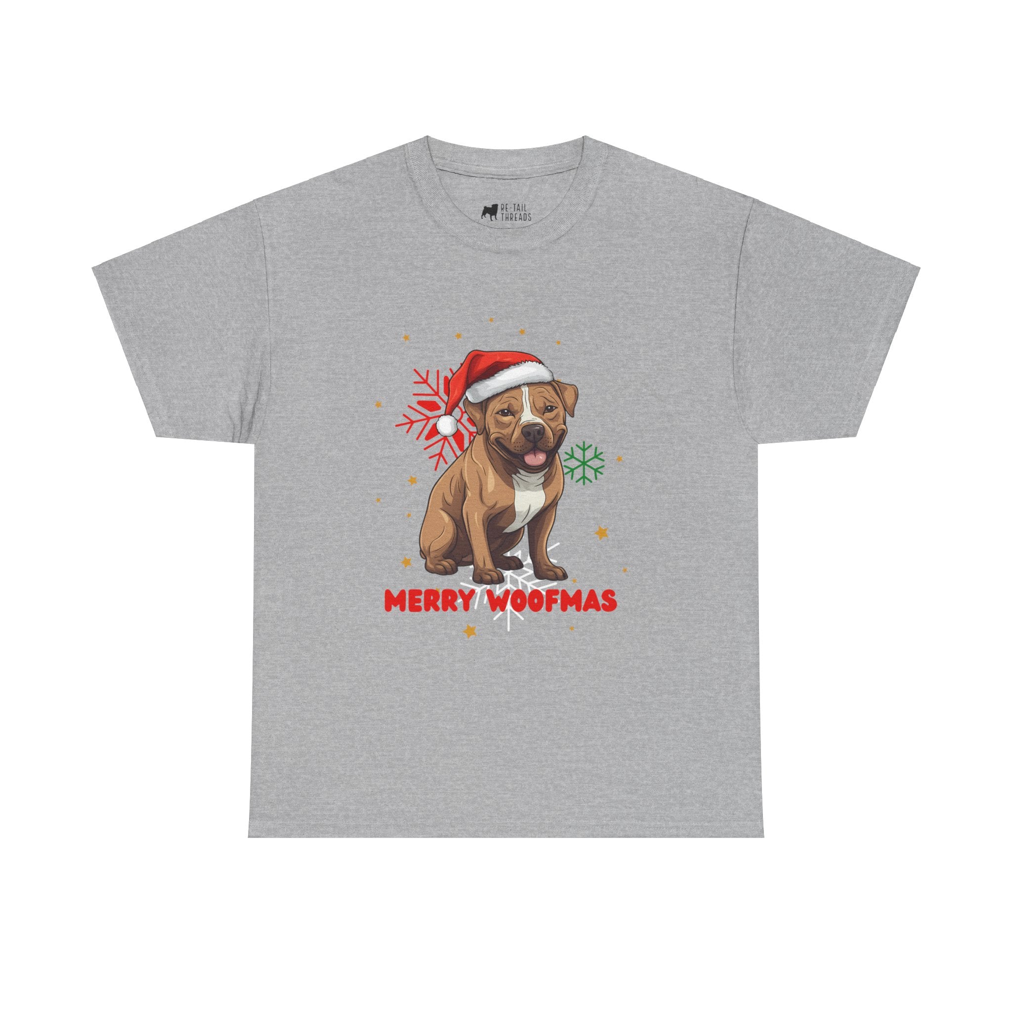 Christmas T-Shirt: Pit Bull #1