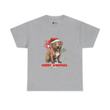 Christmas T-Shirt: Pit Bull #1