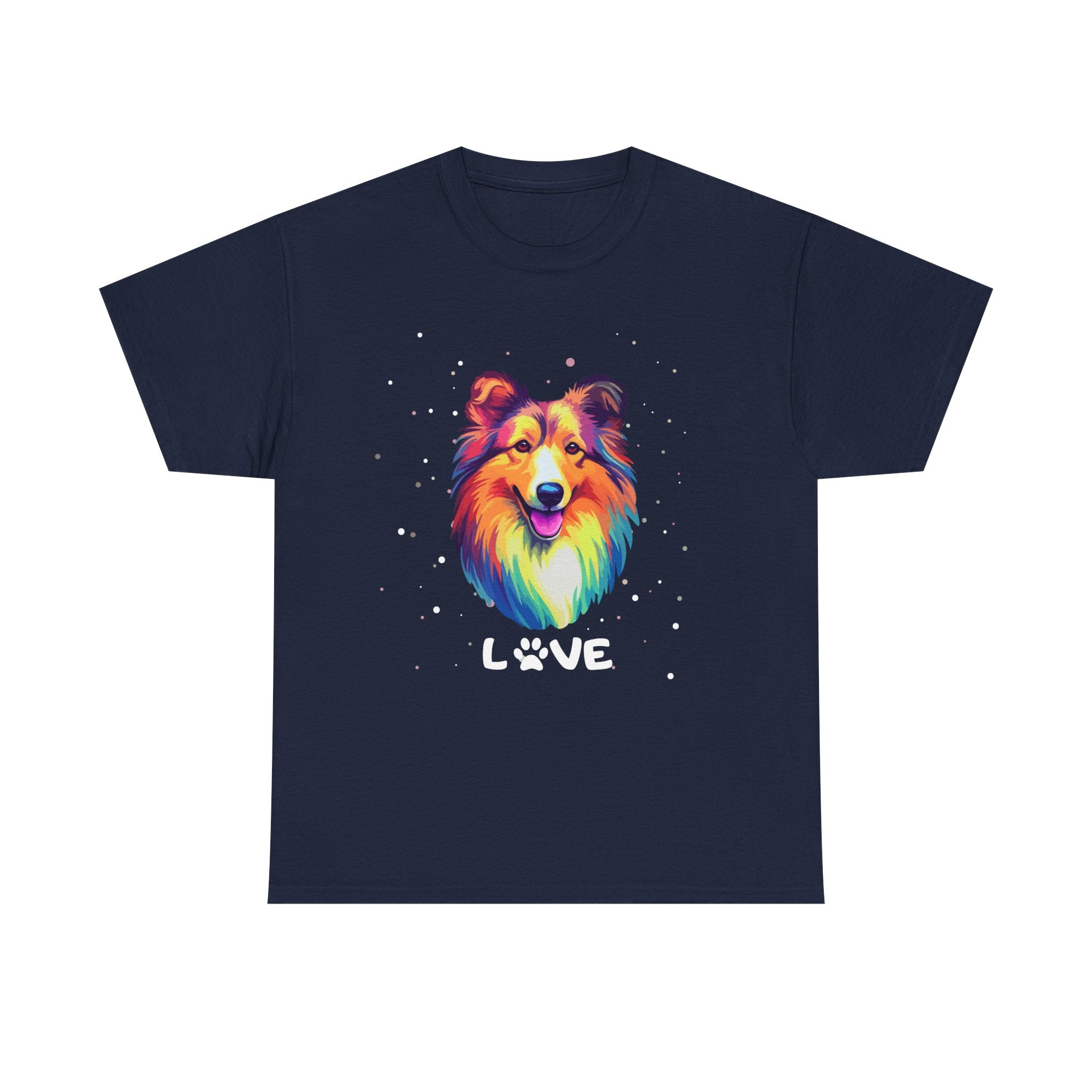 Dog T-Shirt: Shetland Sheepdog Love