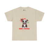 Christmas T-Shirt: Boston Terrier